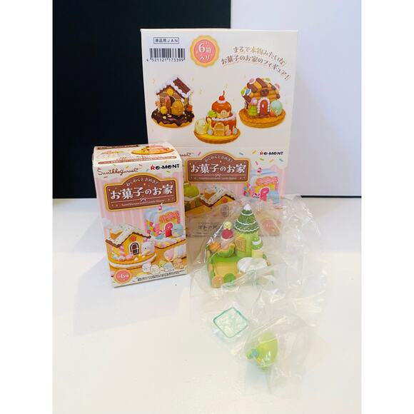 Re-ment Sumikko Gurashi WakuWaku! Tokimeki! Candy House Penguin? & Tapioca - Picture 1 of 3